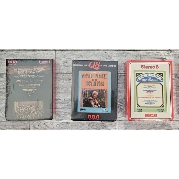 Vintage RCA 8-track 14-tape bundle. 1960s and 1970s. Factory Sealed. - Picture 2 of 16